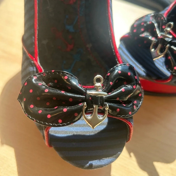 Iron Fist (Dolls Kill) great con size  9 9.5 (40) Euro nautical/sailor platforms - Picture 4 of 10